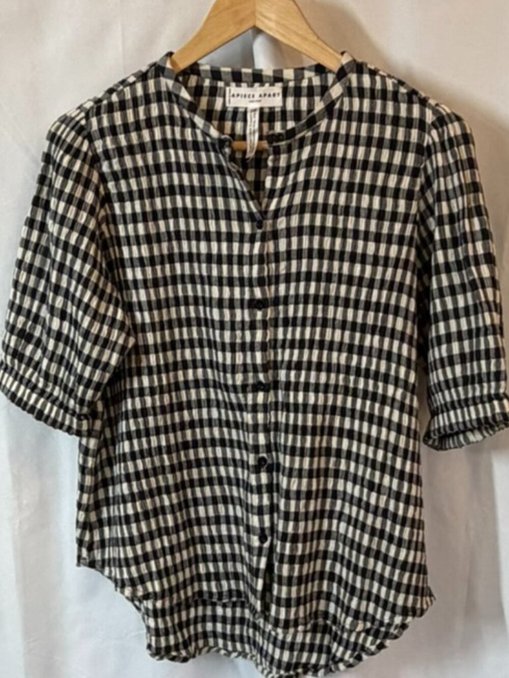 APiece Apart - Gingham Top - 4